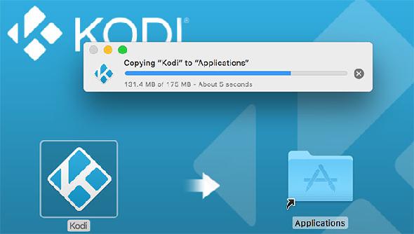 comment installer Kodi sur Mac