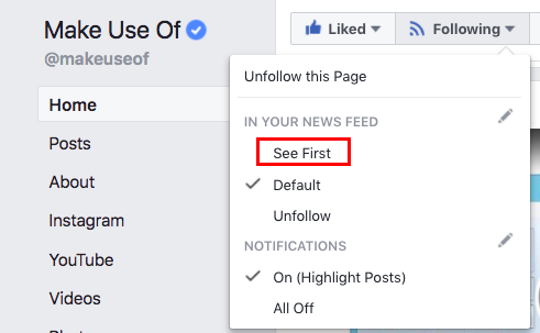 Comment inverser Facebook's News Feed Change and See Your Favorite Pages Again Facebook Pages See First
