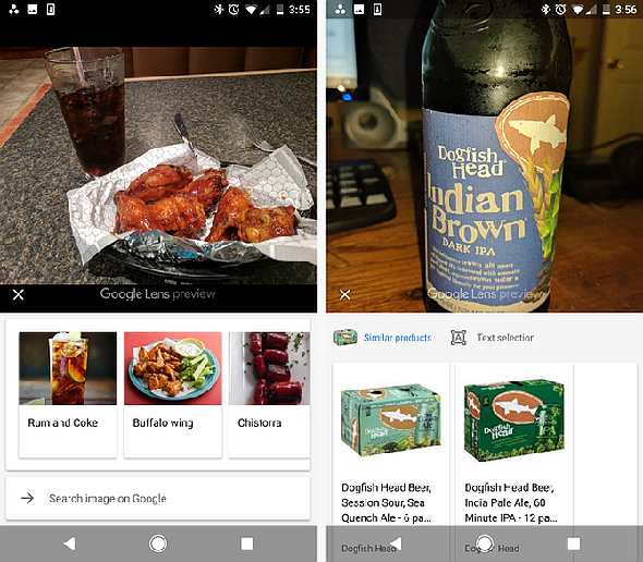Google Lens Identify Food and Drink