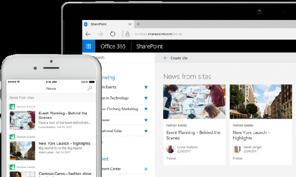 la productivité des entreprises Microsoft SharePoint Office 365