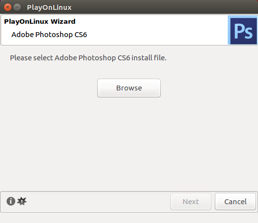 Comment installer Adobe Photoshop sur Linux Recherchez votre fichier