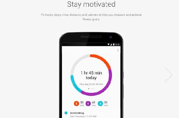 applications de podomètre gratuites Google Fit Steps