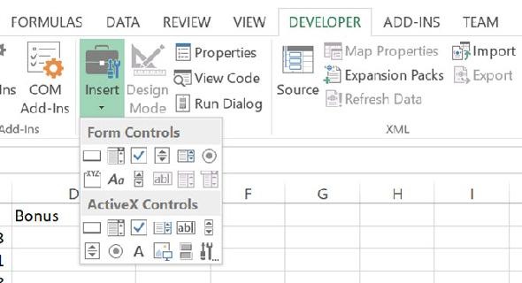 Code de vue Microsoft Excel