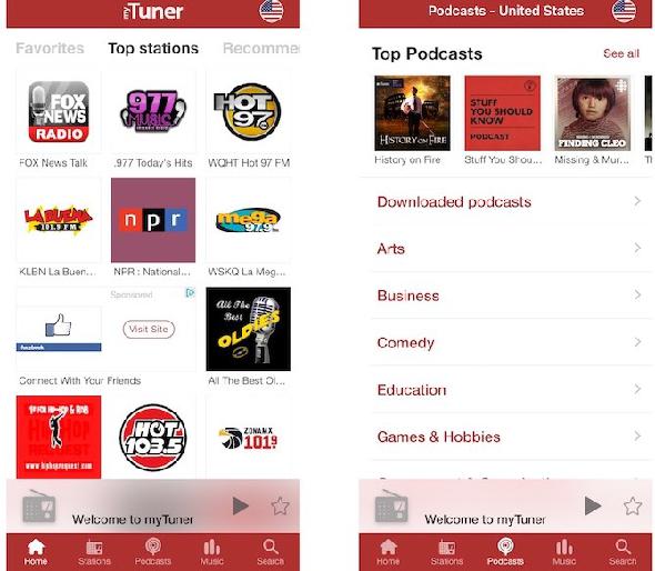 MyTuner Radio iPhone Radio Apps