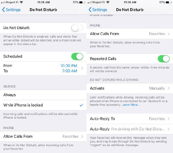 Pourquoi devez-vous utiliser votre iPhone?'s "Do Not Disturb" Feature 06 iPhone Do Not Disturb