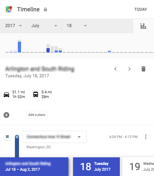 Comment afficher et supprimer l'historique de votre position dans Google Maps - Détails de la chronologie de Google Maps