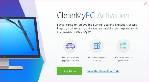 Activation CleanMyPC