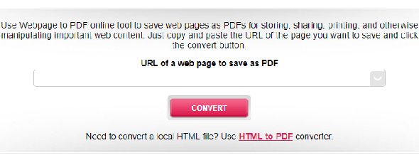 comment convertir une page web en pdf utiliser une page web en pdf