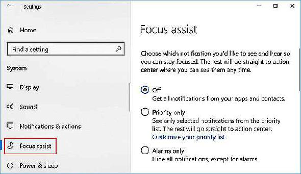 Comment utiliser Windows Focus Assist (anciennement Heures calmes) Focus Assist