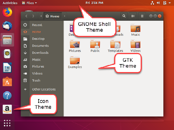 Thème par défaut dans Ubuntu 18.04