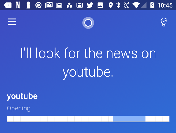Cortana Mobile YouTube