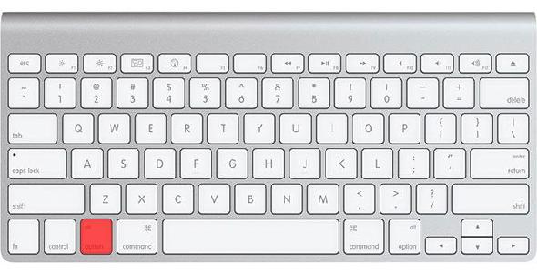 Option de clavier Apple Smart