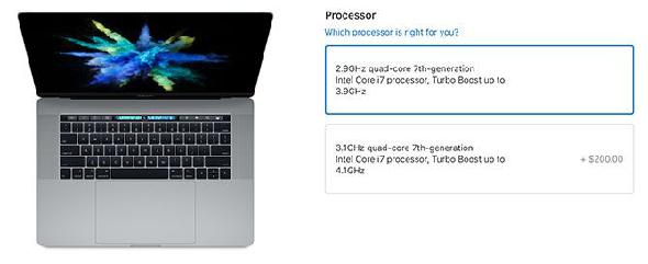 Options MacBook Pro