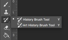 outil pinceau historique photoshop