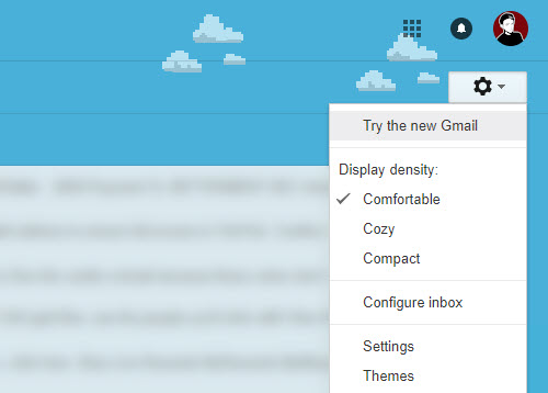 Essayez New Gmail
