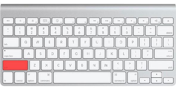 Apple Smart Keyboard Hold Shift