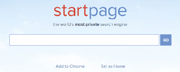 Essayez StartPage pour les résultats de recherche privés