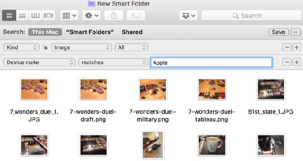 Mac Smart Folder Photos iPhone