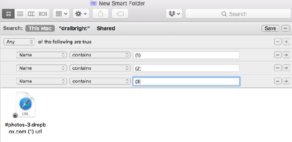 Téléchargements de dossiers intelligents pour Mac Smart Folder