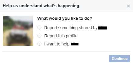 rapport facebook