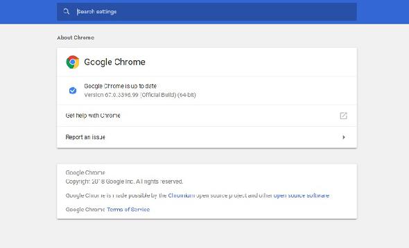 Google Chrome devrait mettre à jour automatiquement