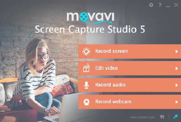 Studio de capture d'écran Movavi