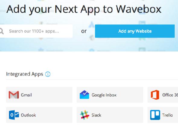 wavebox add app