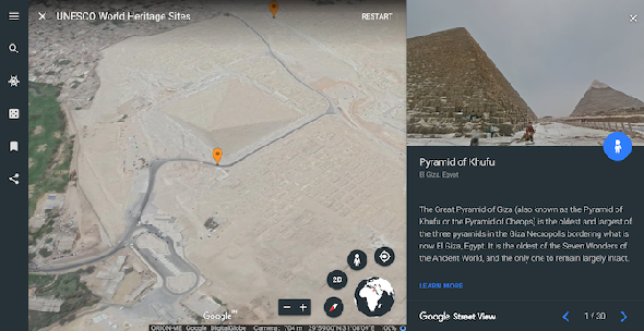 13 visites virtuelles à couper le souffle de Google Earth Explorez les sites du patrimoine mondial google earth