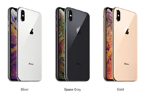 iPhone Xs couleurs