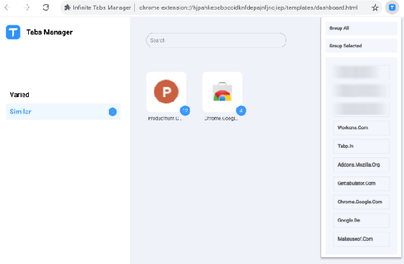 Traiter la surcharge d'onglets avec Infinite Tabs Manager pour Chrome et Firefox