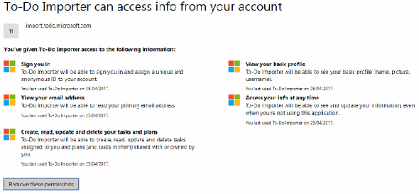 Comment révoquer un accès tiers à votre compte Microsoft? Compte Microsoft révoquer l'accès 670x311
