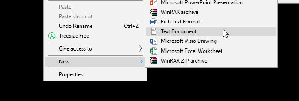 Comment protéger par mot de passe un dossier dans le nouveau document texte Windows