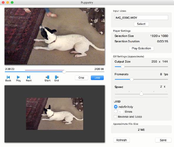 Puppetry Gif Maker pour Mac