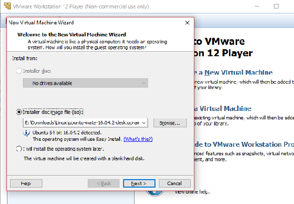 Créer une machine virtuelle Linux sous Windows avec VMWare
