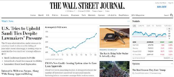 le journal Wall Street