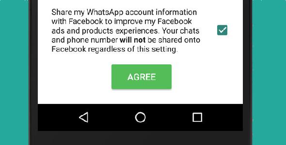 WhatsApp Nouvelle fonctionnalité Facebook Partage Informations Confidentialité
