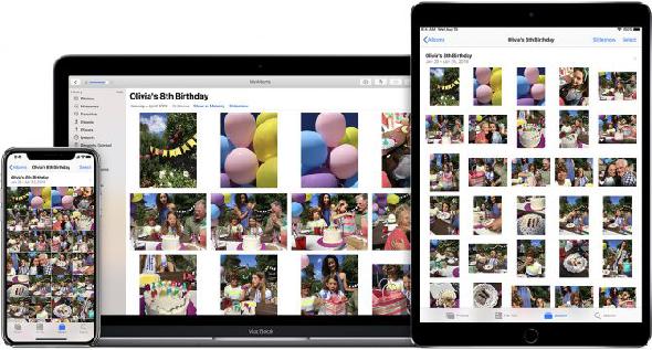 Photos iCloud sur tous les appareils Apple