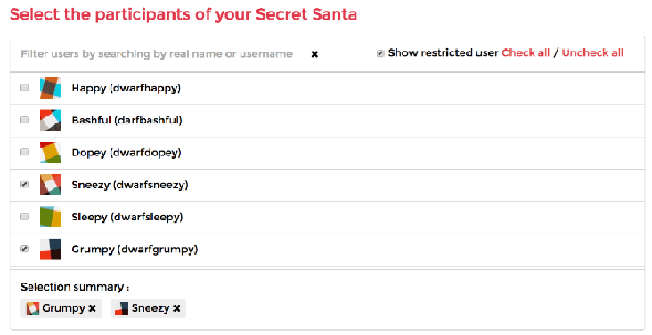 Jouez Secret Santa dans votre Slack ou Discord avec bot bot santa team