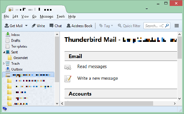Client de messagerie Thunderbird