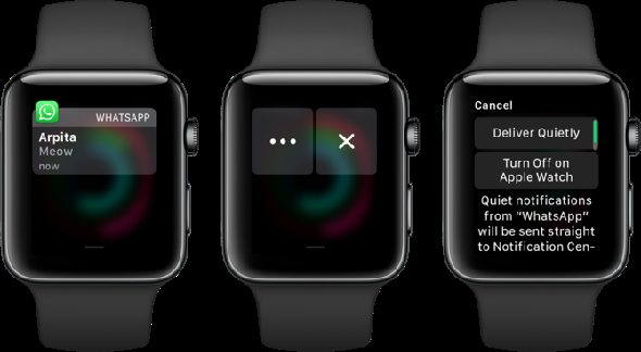 Apple Watch Désactiver les notifications