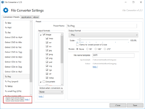 convertir des fichiers via un menu contextuel avec convertisseur de fichier