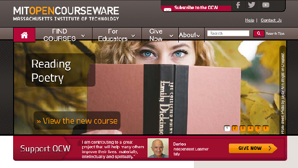 site web mit opencourseware