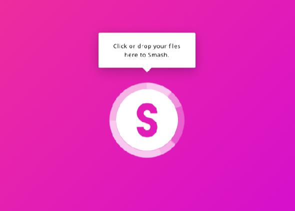 Smash interface de téléchargement de fichiers en ligne