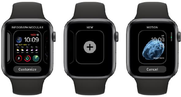 Apple Watch ajoute de nouveaux visages