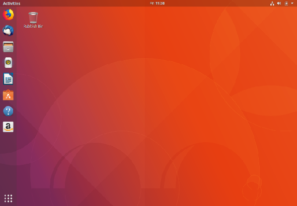 Bureau Ubuntu GNOME LTS
