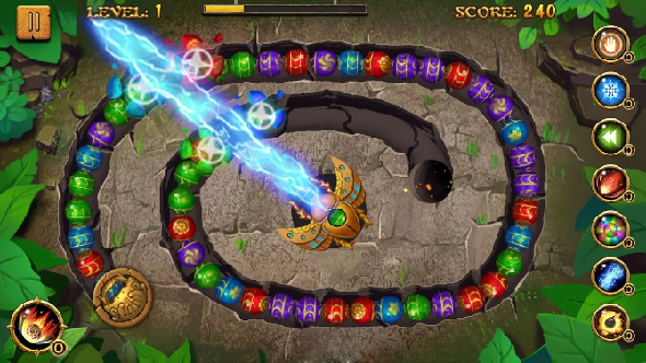 Jungle Marble Blast meilleurs jeux android déconnectés