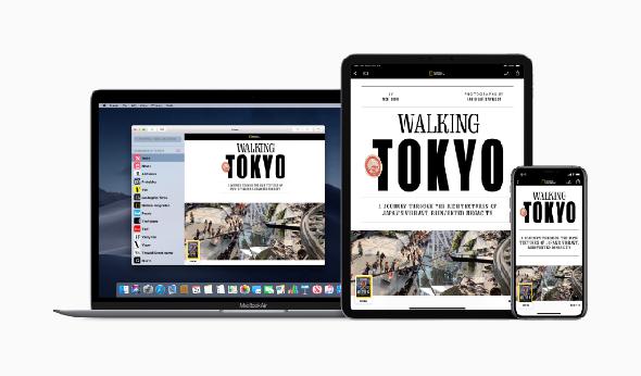 Apple News + iPhone Mac iPad
