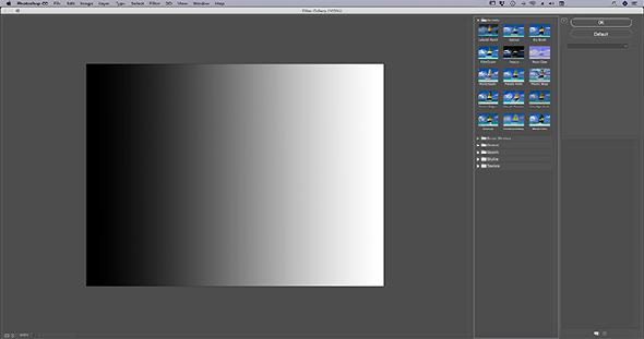 Créer une texture Photoshop dans la galerie de filtres
