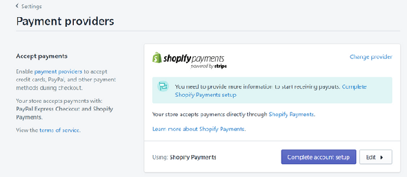 Options de paiement Shopify PayPal Amazon Pay