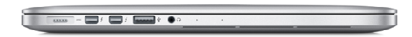 Thunderbolt 2 ports sur un Macbook Pro